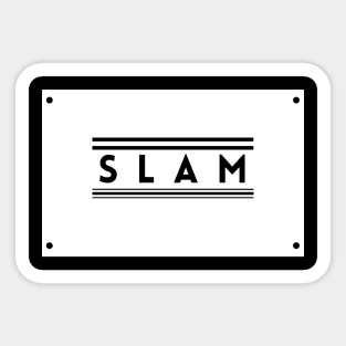 Ragged Slam Sticker